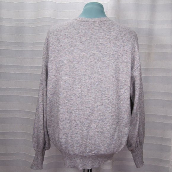 *FINAL PRICE* Ella Moss Puff Sleeve Maggie Sweater in Light Purple - XL - Picture 2 of 7
